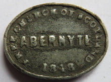 Load image into Gallery viewer, 1848 Abernyte Free Church of Scotland Communion Token
