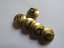 Load image into Gallery viewer, Antique Set of 5 Buttons Of Royal Navy Yacht Club By Firmin &amp; Sons
