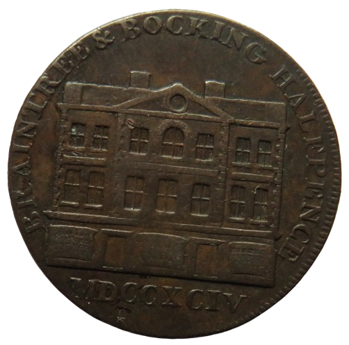 1794 Braintree & Bocking Halfpenny Token