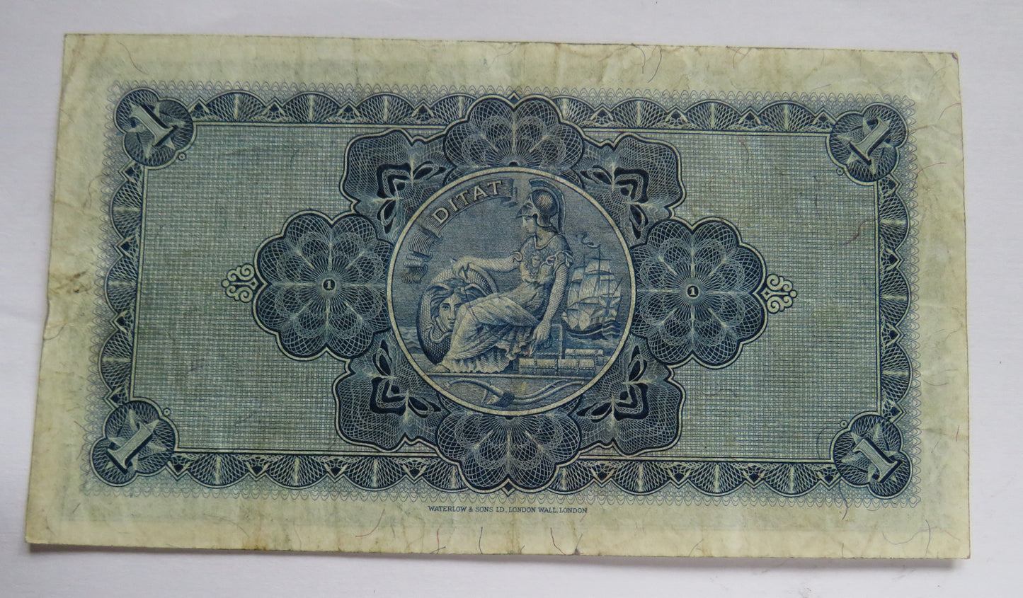 1947 The British Linen Bank £1 One Pound Banknote G/2