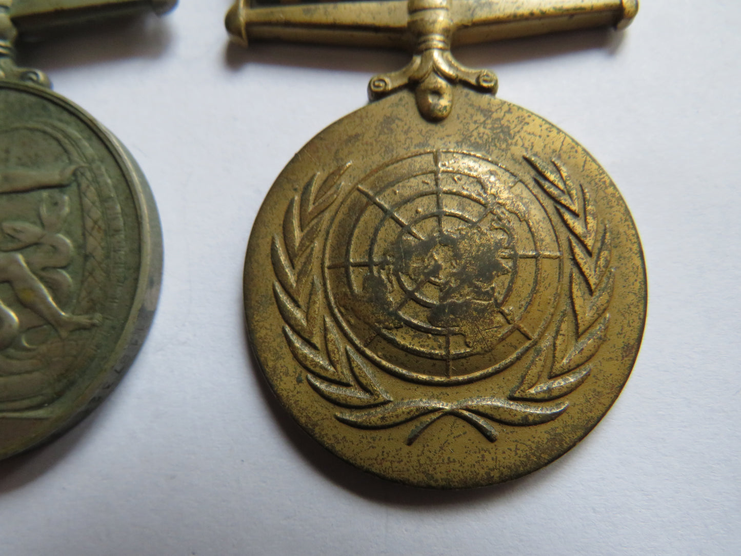 Pair of Medals Korea / United Nations Medal - Glosters