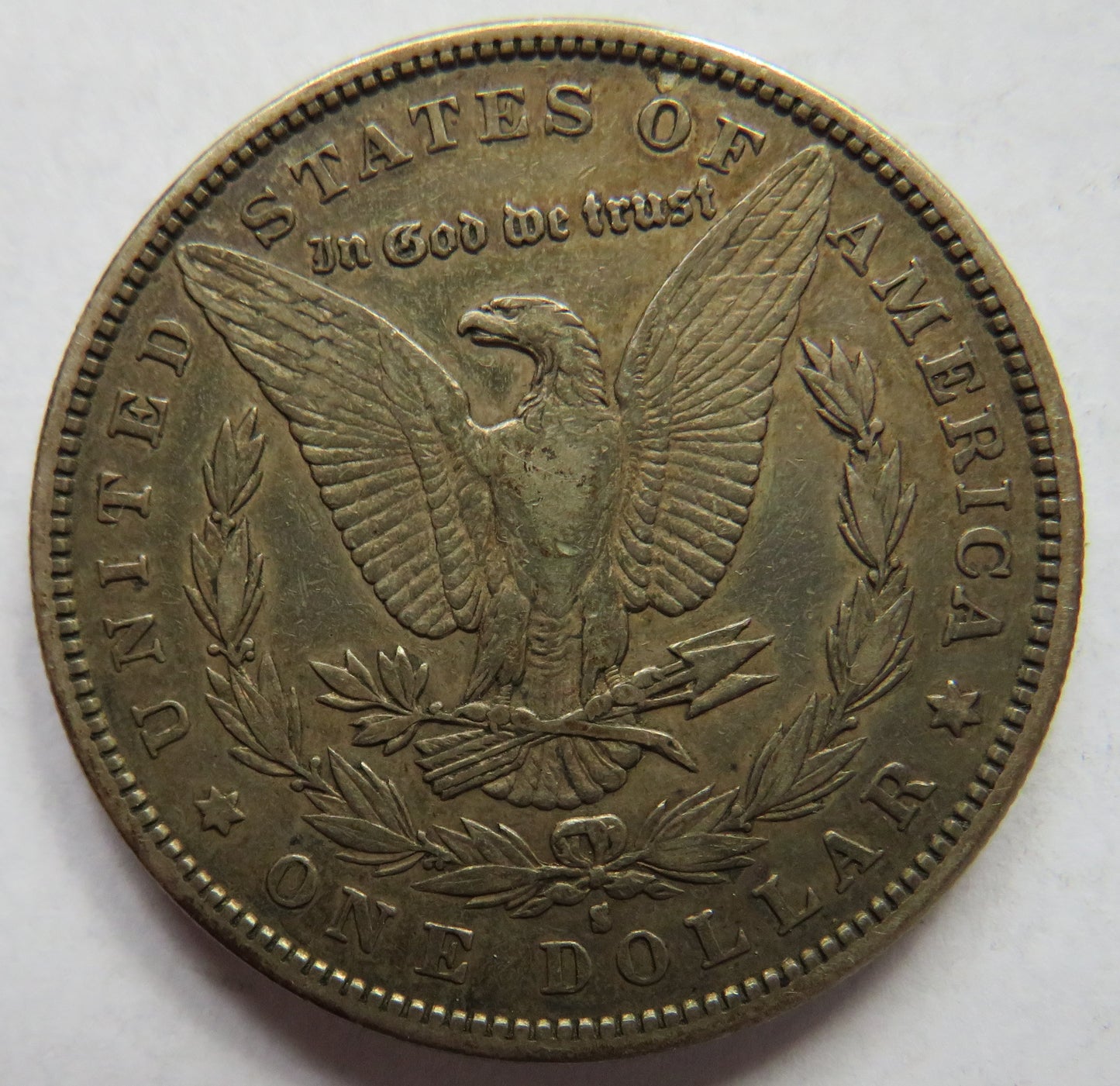 1881-S USA Silver Morgan $1 One Dollar Coin