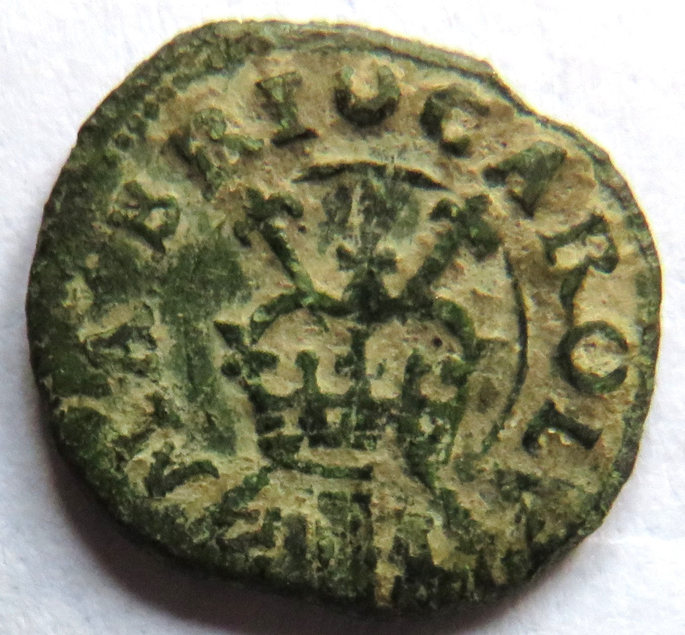 1625-1649 Charles I Rose Farthing Coin