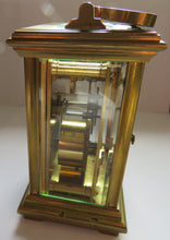 Load image into Gallery viewer, Antique Carriage Clock &amp; Travelling Case By Mappin Brothers 220 Regent Street
