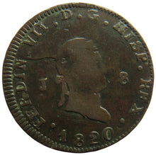 Load image into Gallery viewer, 1820 Spain 8 Maravedis Coin
