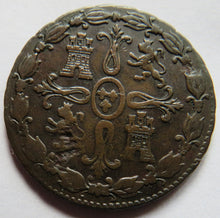 Load image into Gallery viewer, 1823 Spain 8 Maravedis Coin
