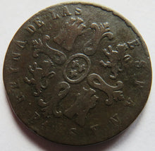 Load image into Gallery viewer, 1858 Spain 8 Maravedis Coin
