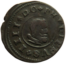 Load image into Gallery viewer, 1662 Spain Philip IV 16 Maravedis Coin
