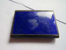 Load image into Gallery viewer, Antique Enamel &amp; Silver Gilt Box London Import Marks
