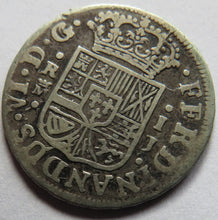 Load image into Gallery viewer, 1759 Spain Silver 1 Real Coin
