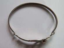 Load image into Gallery viewer, Ladies Sterling Silver Bangle In The Style of Charles Rennie Mackintosh
