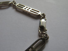 Load image into Gallery viewer, Sterling Silver Bracelet In Charles Rennie Mackintosh Style
