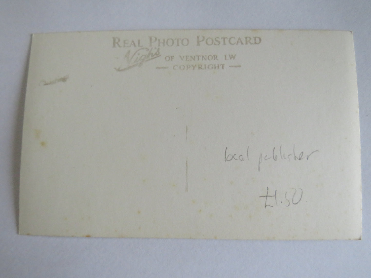 Vintage Postcard of The Needles Rocks & Lighthouse Isle of Wight