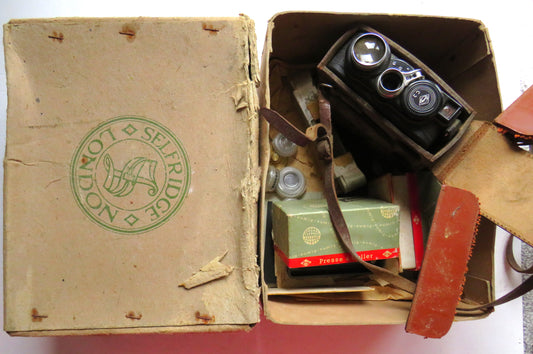 Eumig C3 Vintage Camera In Selfridges Box With Accessories