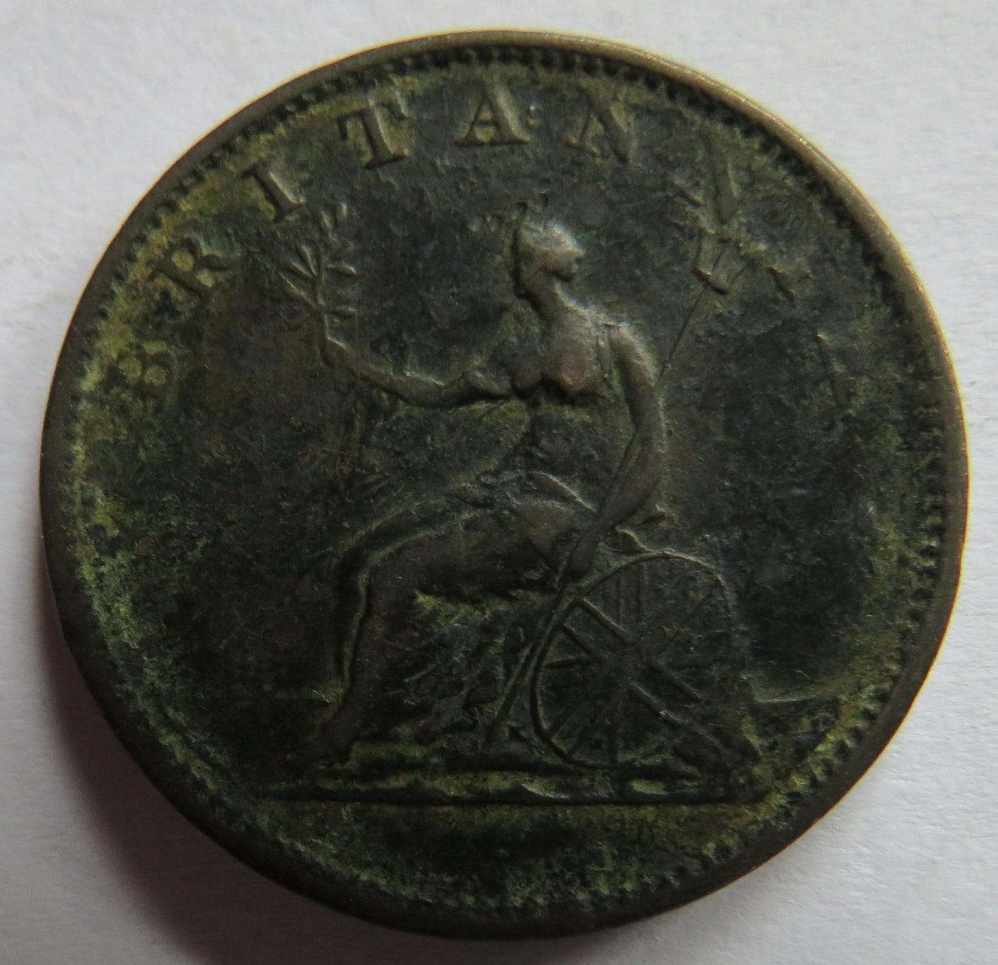 1806 King George III Halfpenny Coin - Great Britain
