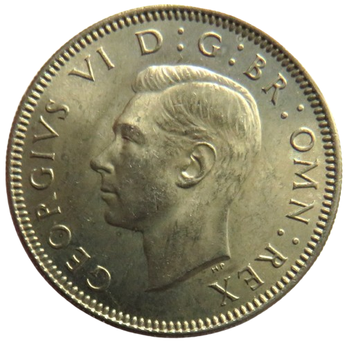 1949 King George VI (Scottish) Shilling Coin In High Grade - Great Britain