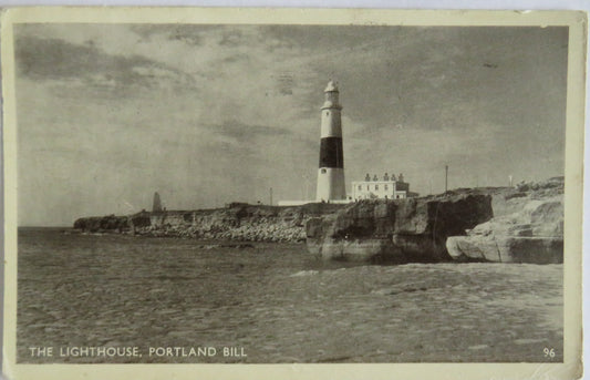 Vintage Postcard of The Lighthouse, Portland Bill 1949