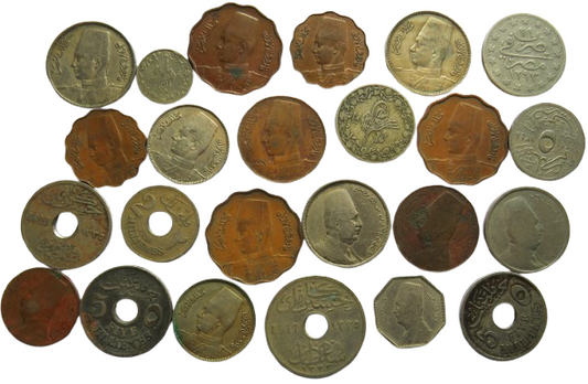 A Good Collection of Old Coins From Egypt