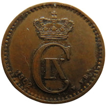 Load image into Gallery viewer, 1902 Denmark One Ore Coin
