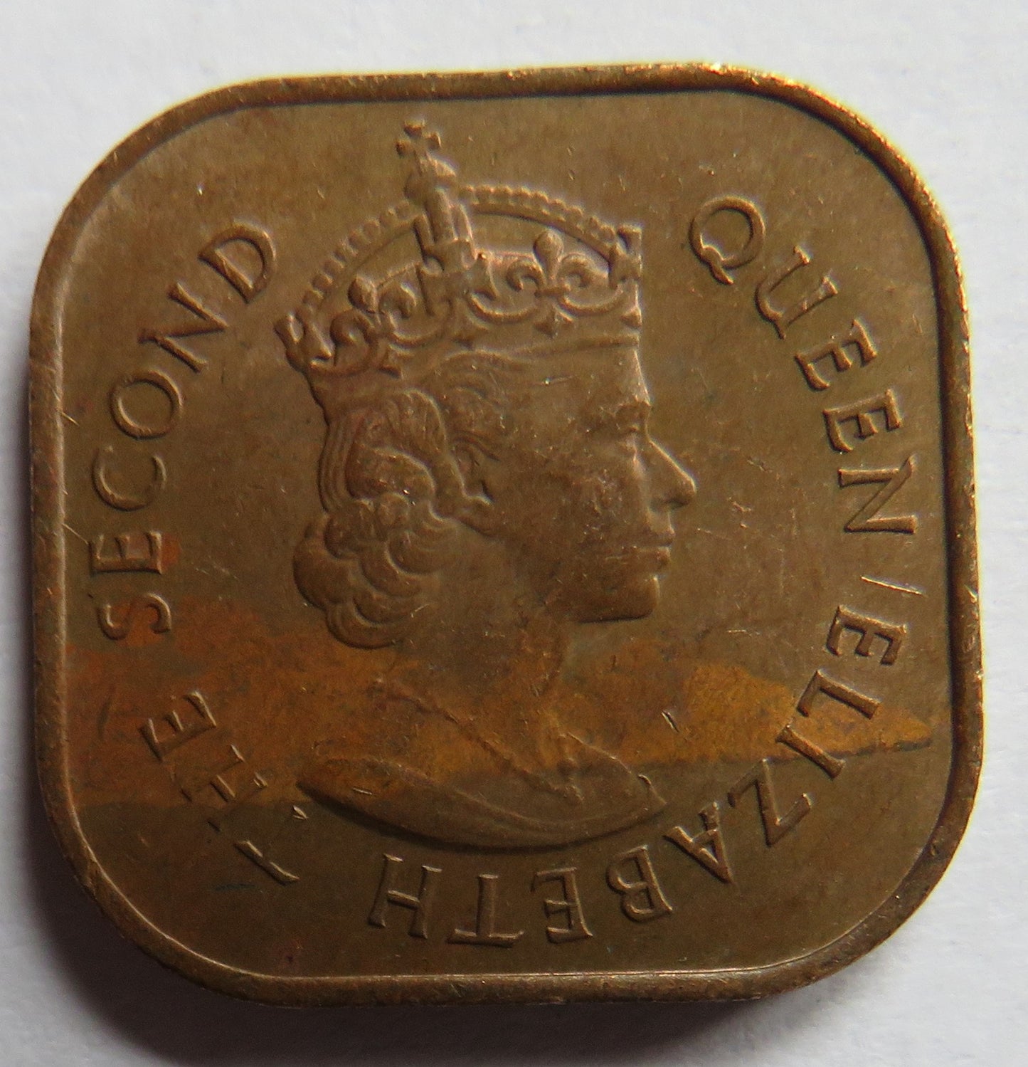 1961 Queen Elizabeth II Malaya and British Borneo 1 Cent Coin