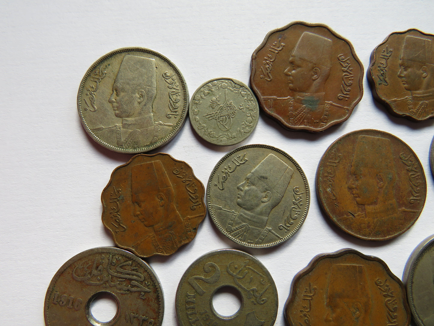A Good Collection of Old Coins From Egypt