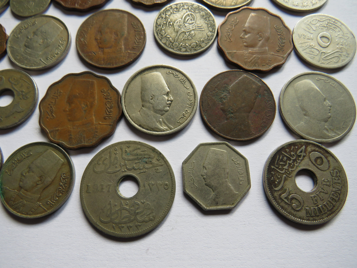 A Good Collection of Old Coins From Egypt