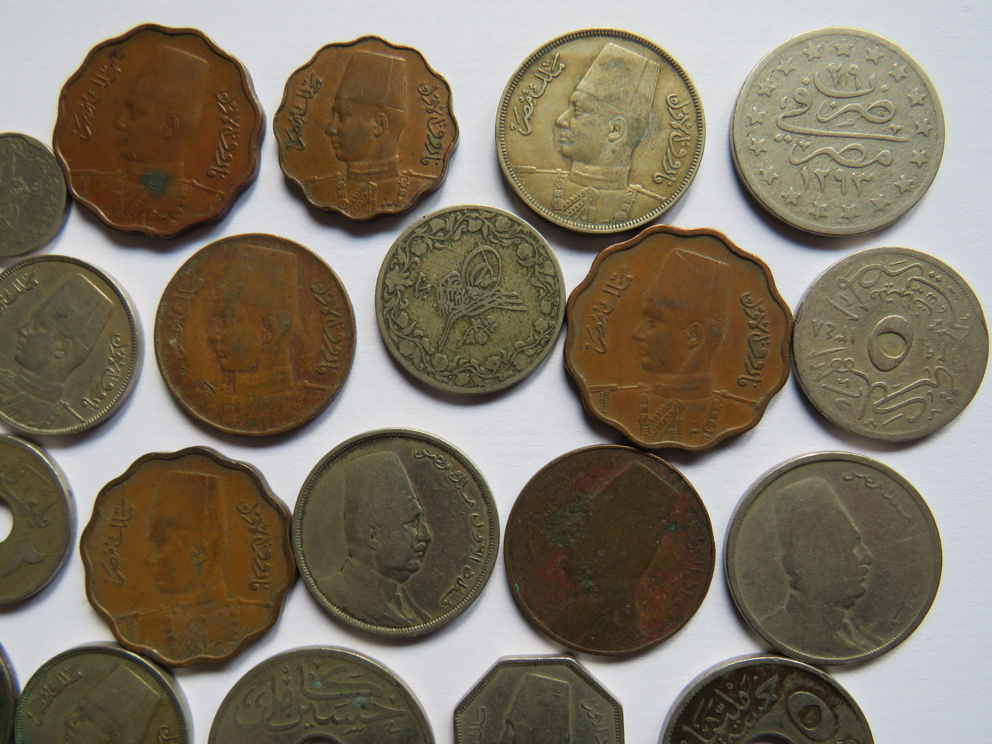 A Good Collection of Old Coins From Egypt
