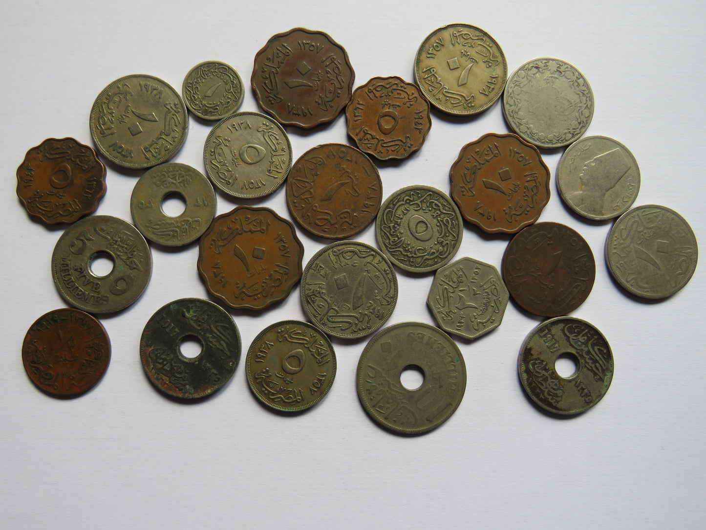 A Good Collection of Old Coins From Egypt