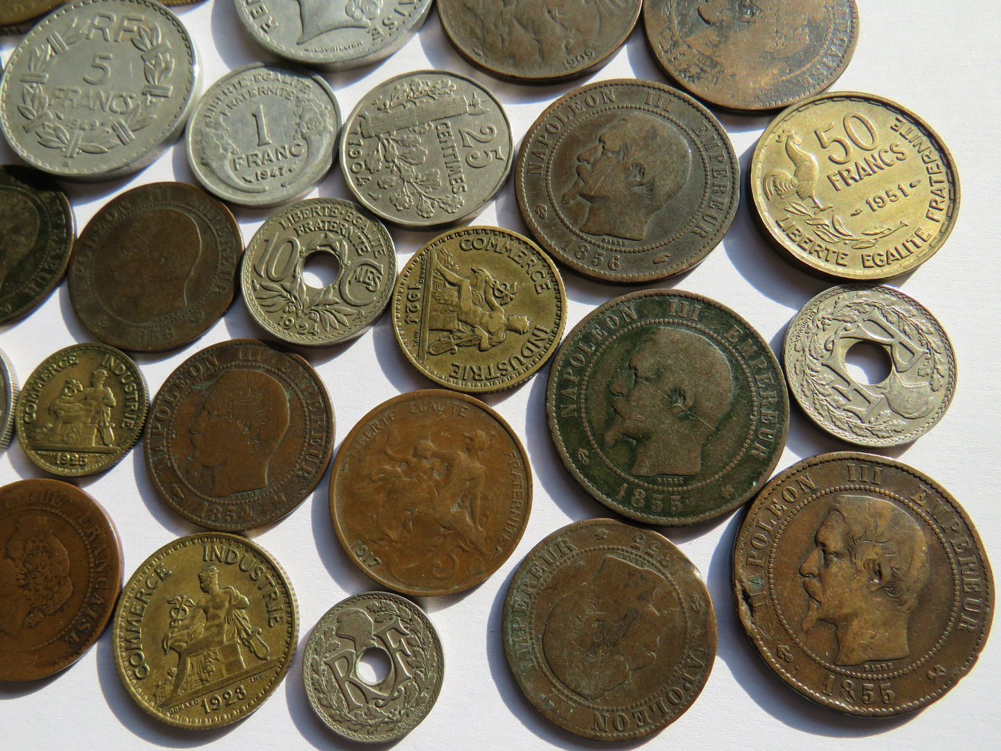 A Good Collection of Old Coins From France