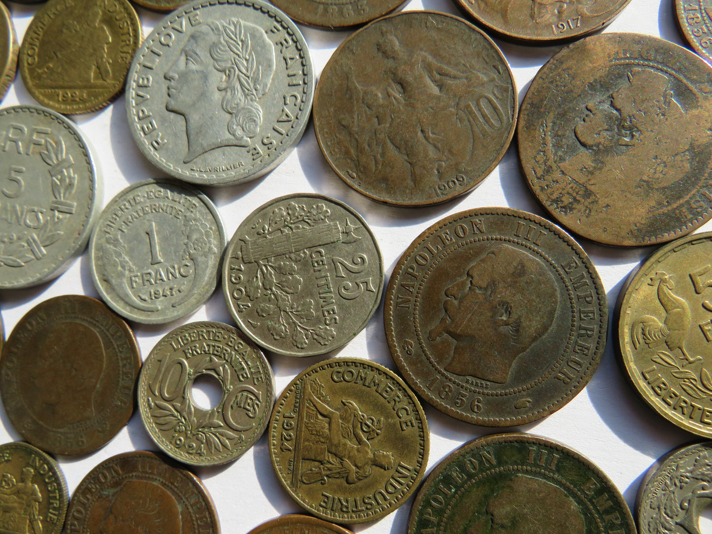 A Good Collection of Old Coins From France