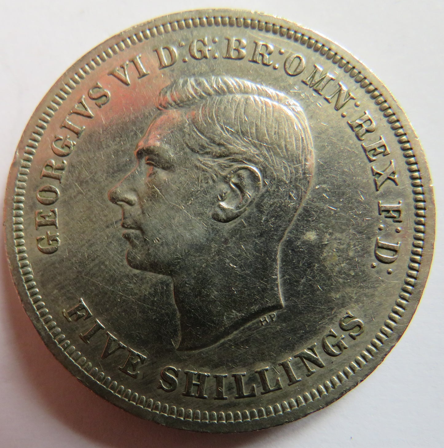1951 King George VI One Crown Coin - Festival of Britain