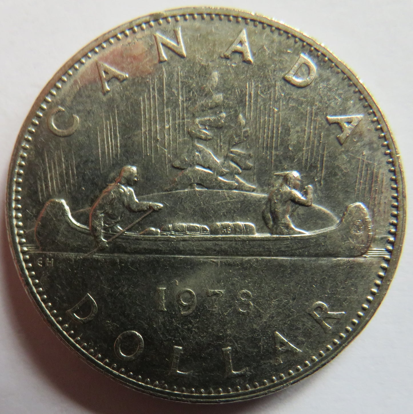 1978 Queen Elizabeth II Canada $1 One Dollar Coin