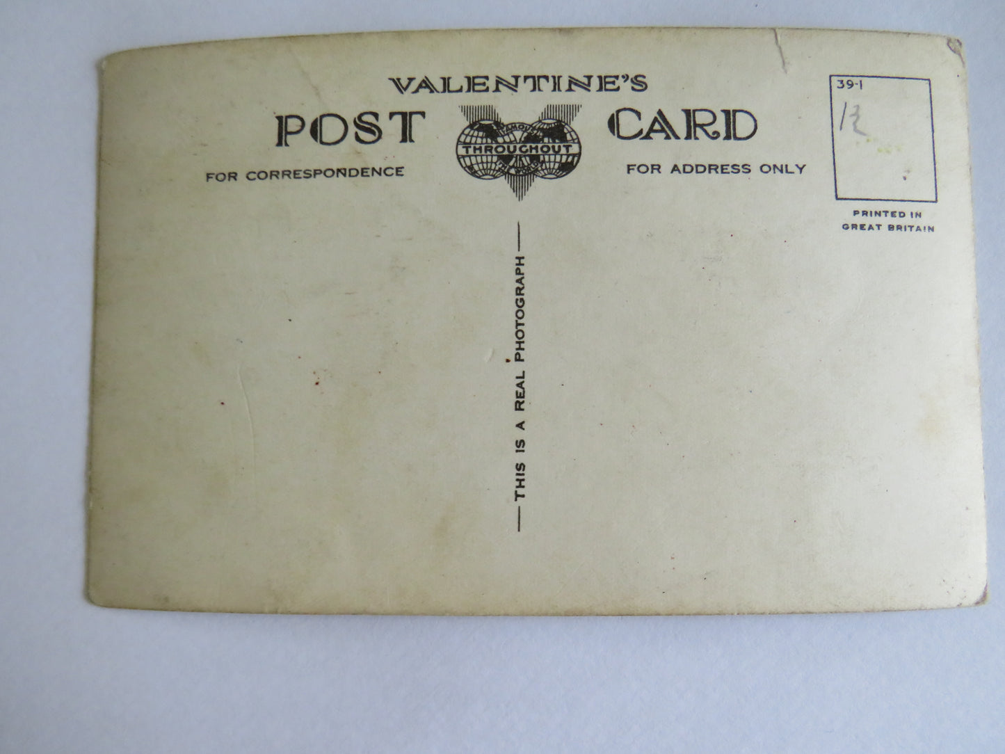 Vintage Aircraft Postcard of Short Scion Senior