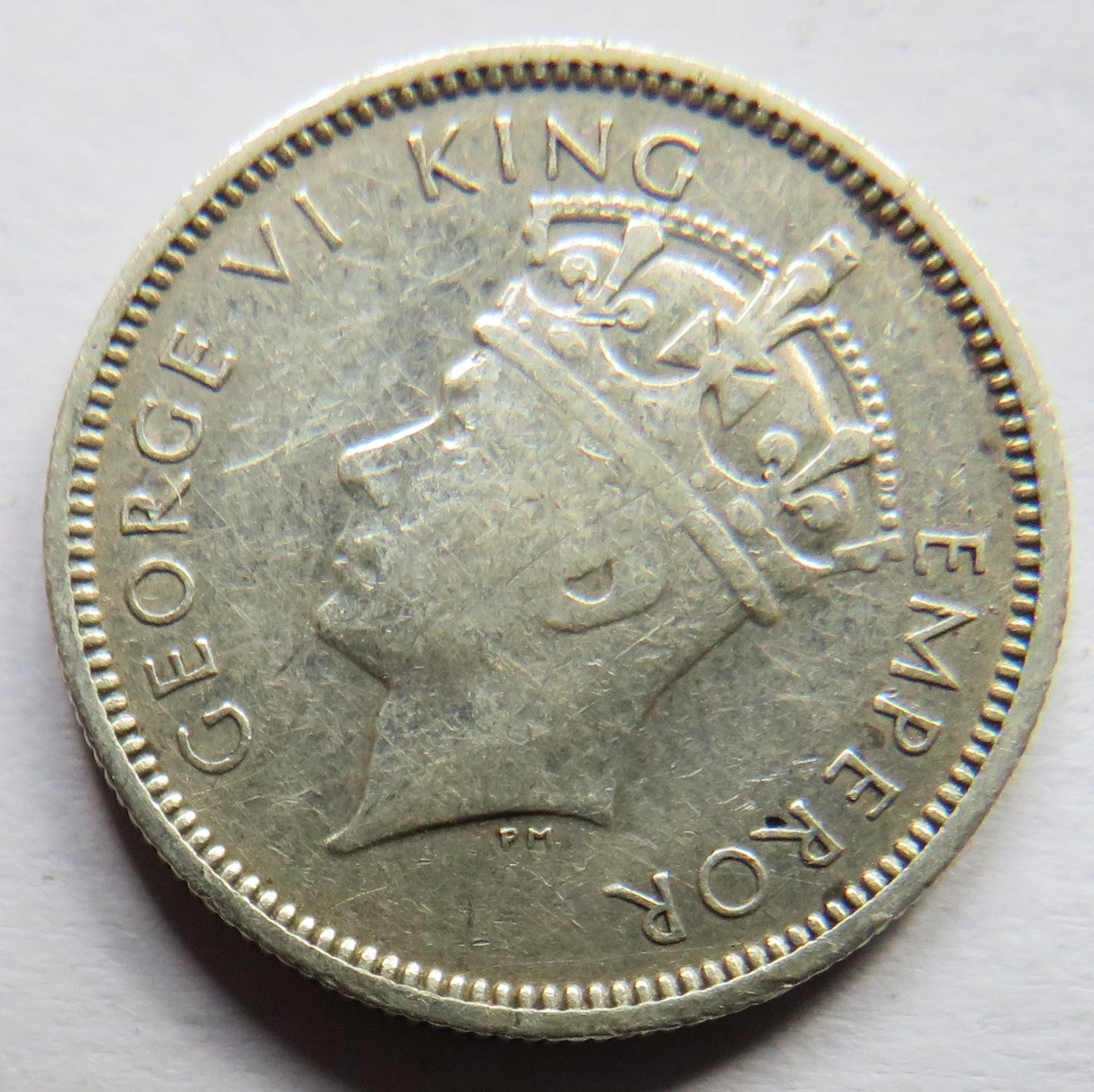 1937 King George VI Southern Rhodesia Sixpence Coin