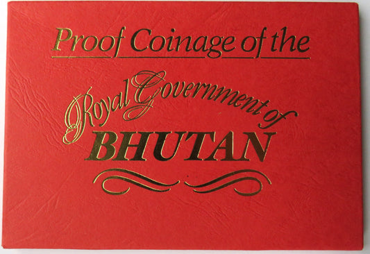 1979 Proof Coinage of the Royal Government of Bhutan Cased Coin Set