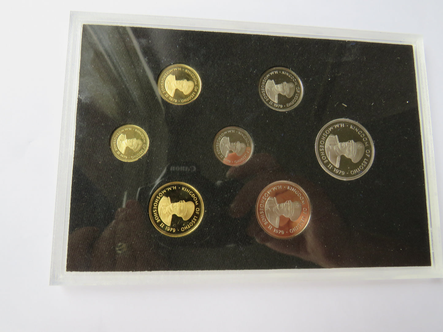 1979 First Coinage of The Kingdom of Lesotho Cased Coin Set