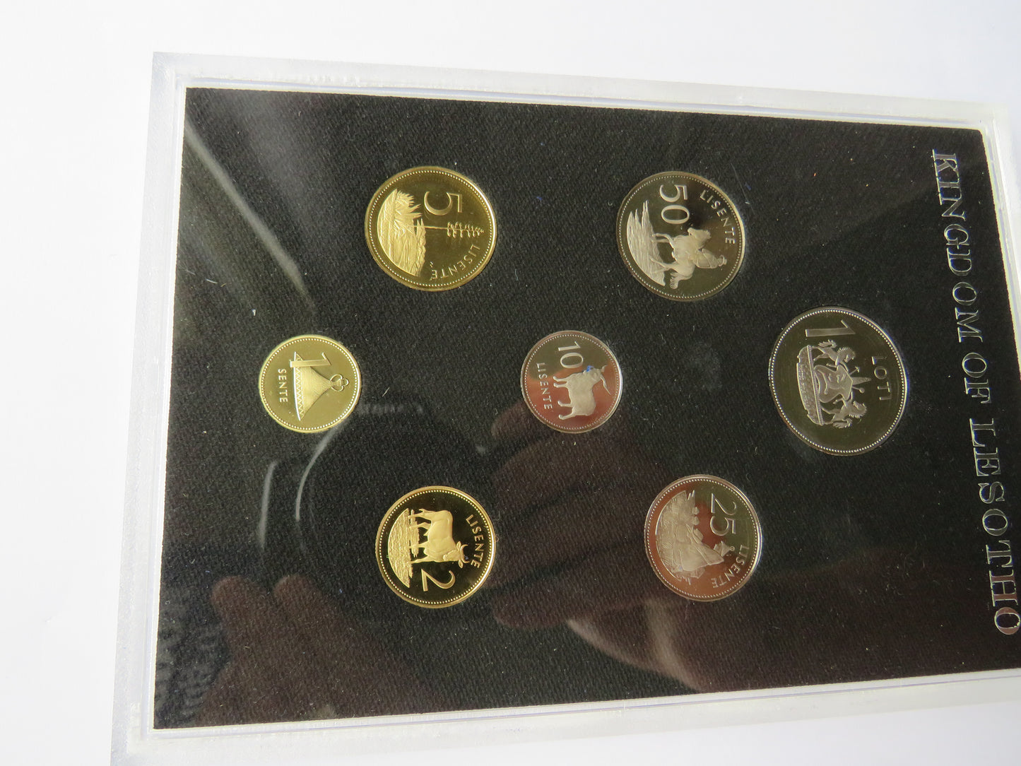1979 First Coinage of The Kingdom of Lesotho Cased Coin Set