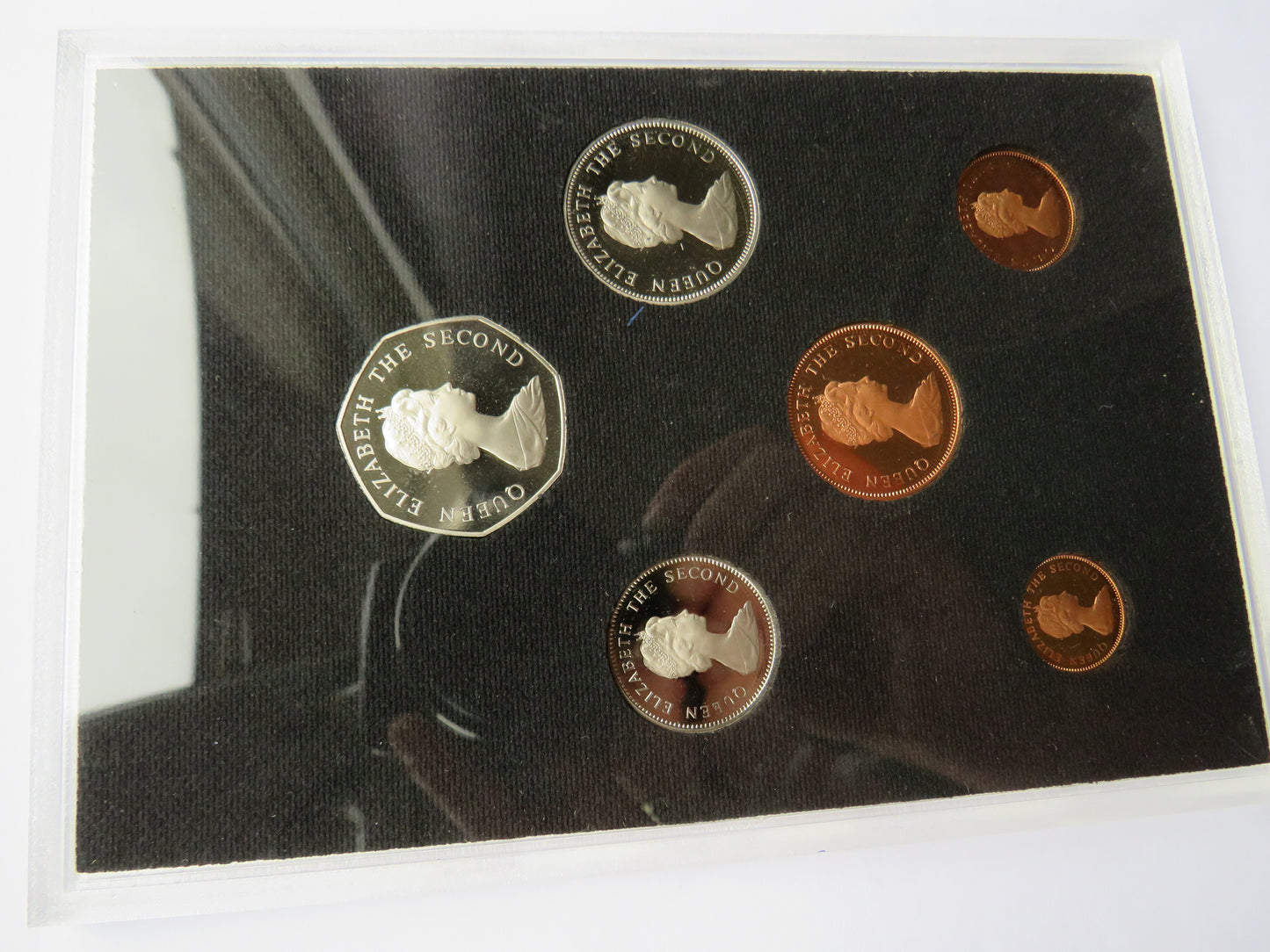 1980 Proof Coinage of Jersey Cased Coin Set