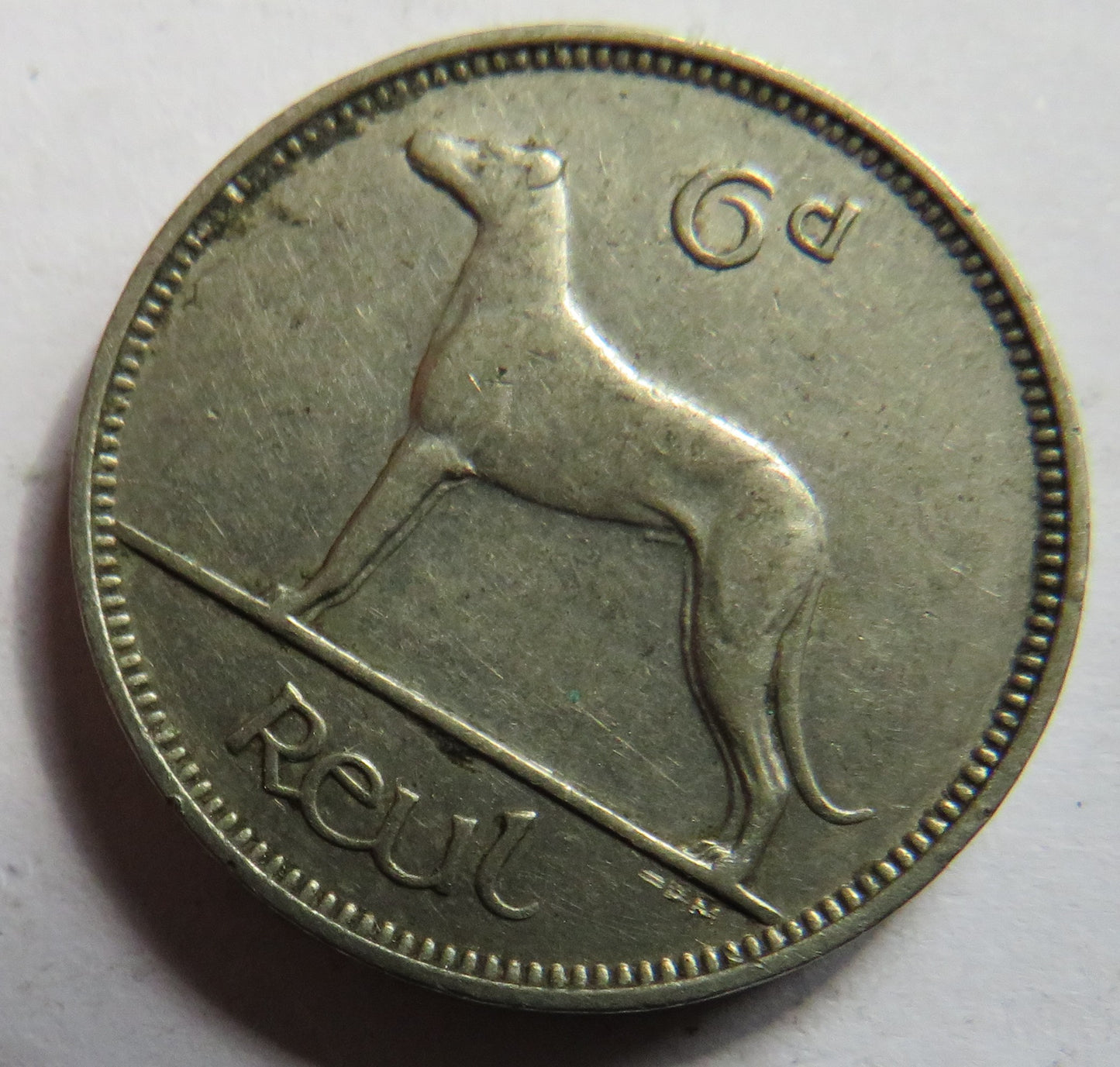 1928 Ireland Sixpence Coin