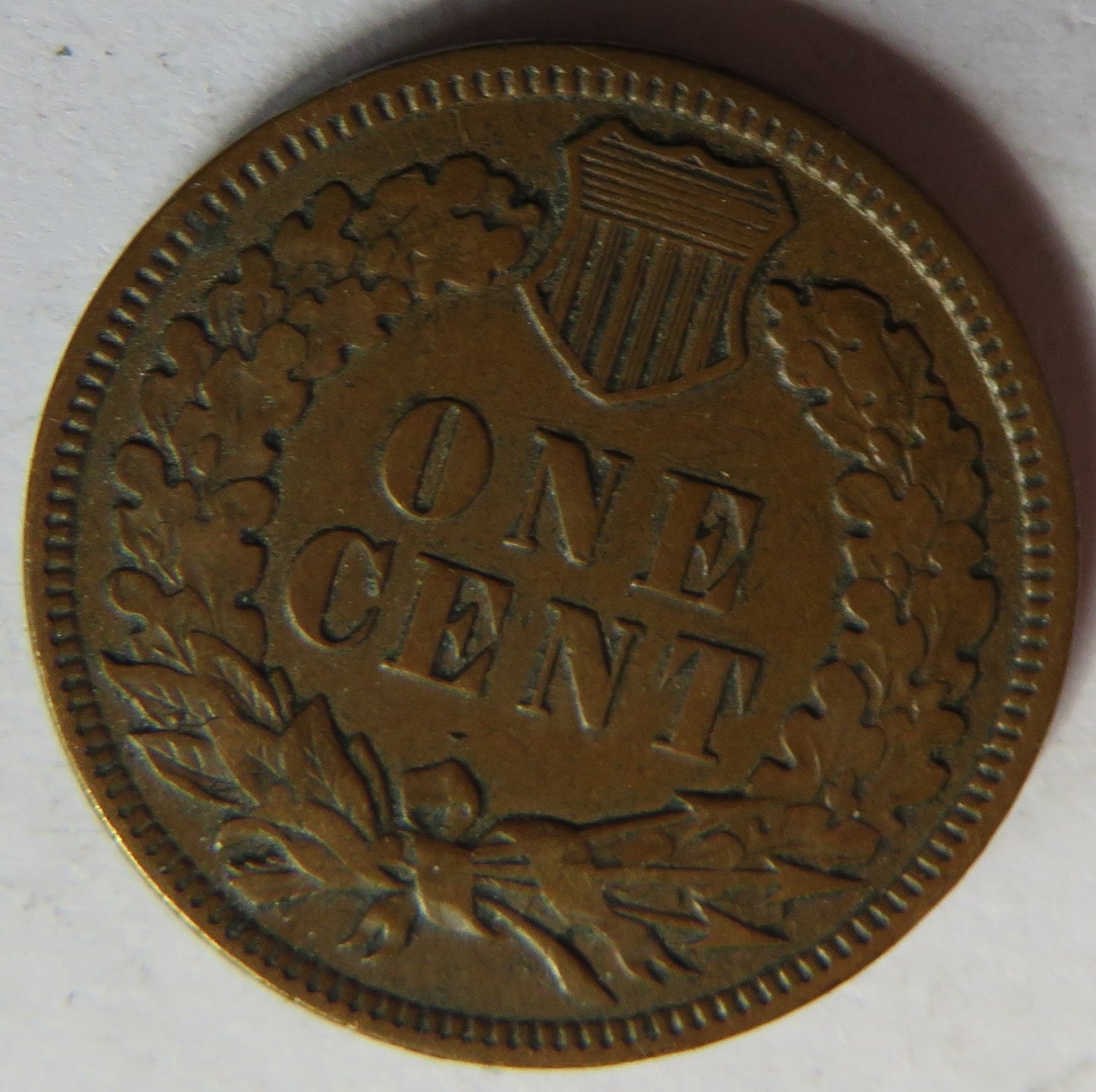 1909 United States of America Indian Head One Cent Coin