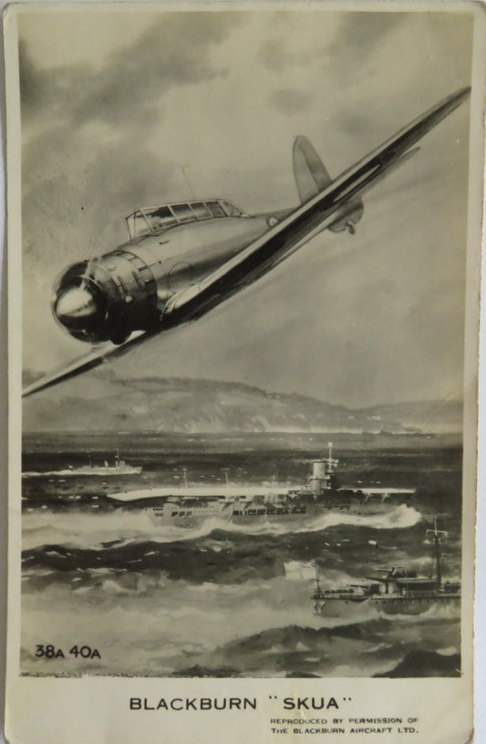 Vintage Postcard of Blackburn "Skua"