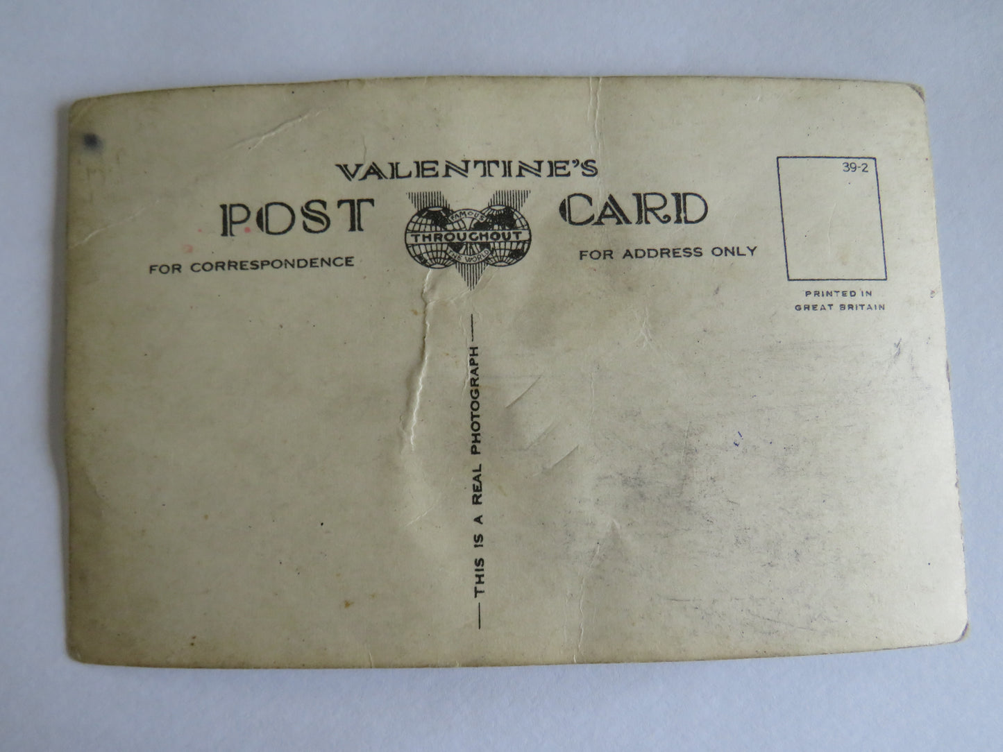 Vintage Aircraft Postcard of Armstrong Whitworth "Whitley"