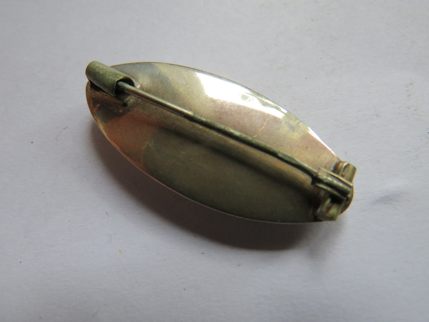 Antique Victorian Silver / White Metal Ladies Brooch