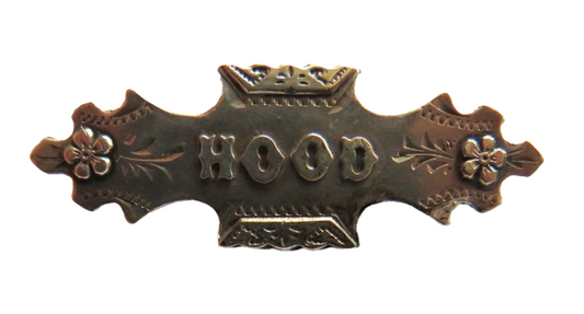 Antique Sterling Silver "Hood" Brooch Hallmarked Chester 1915