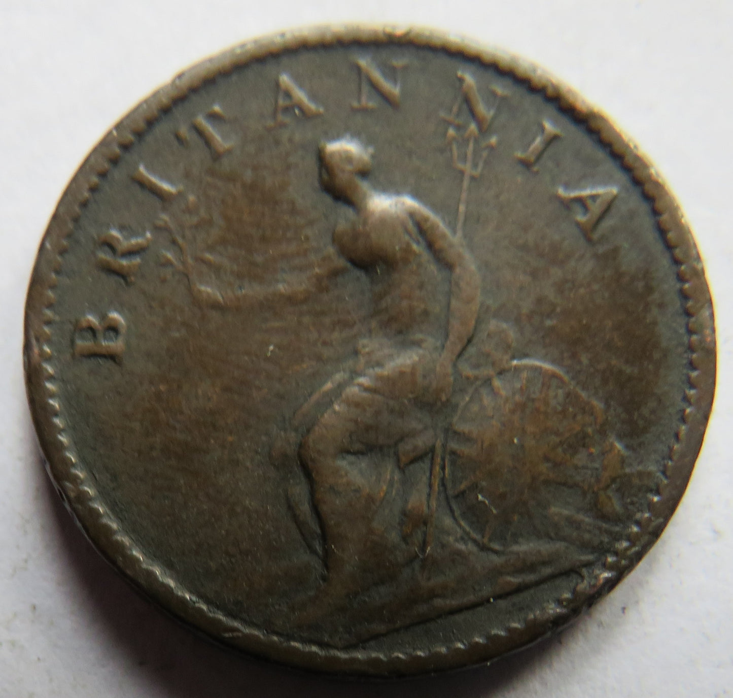 1806 King George III Farthing Coin - Great Britain