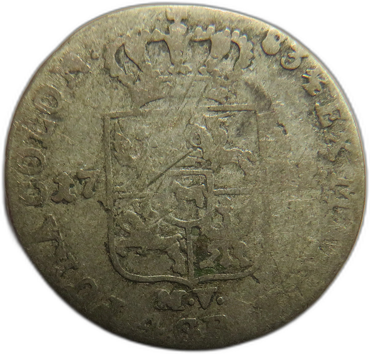 1792 Poland Silver 4 Groschen Coin