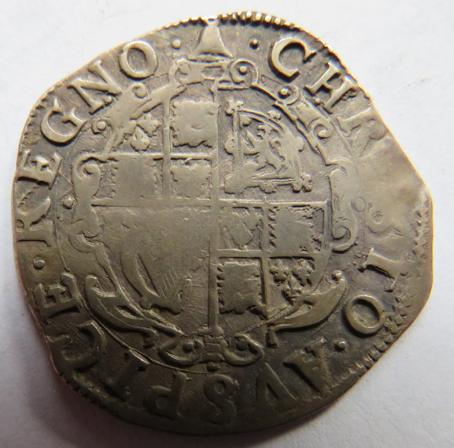 1634-5 Charles I Hammered Silver Shilling Coin Stunning Coin