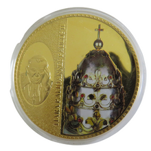 Load image into Gallery viewer, Tiara P.M.Ioannes Paulus II Vatican Large Commemorative Coin
