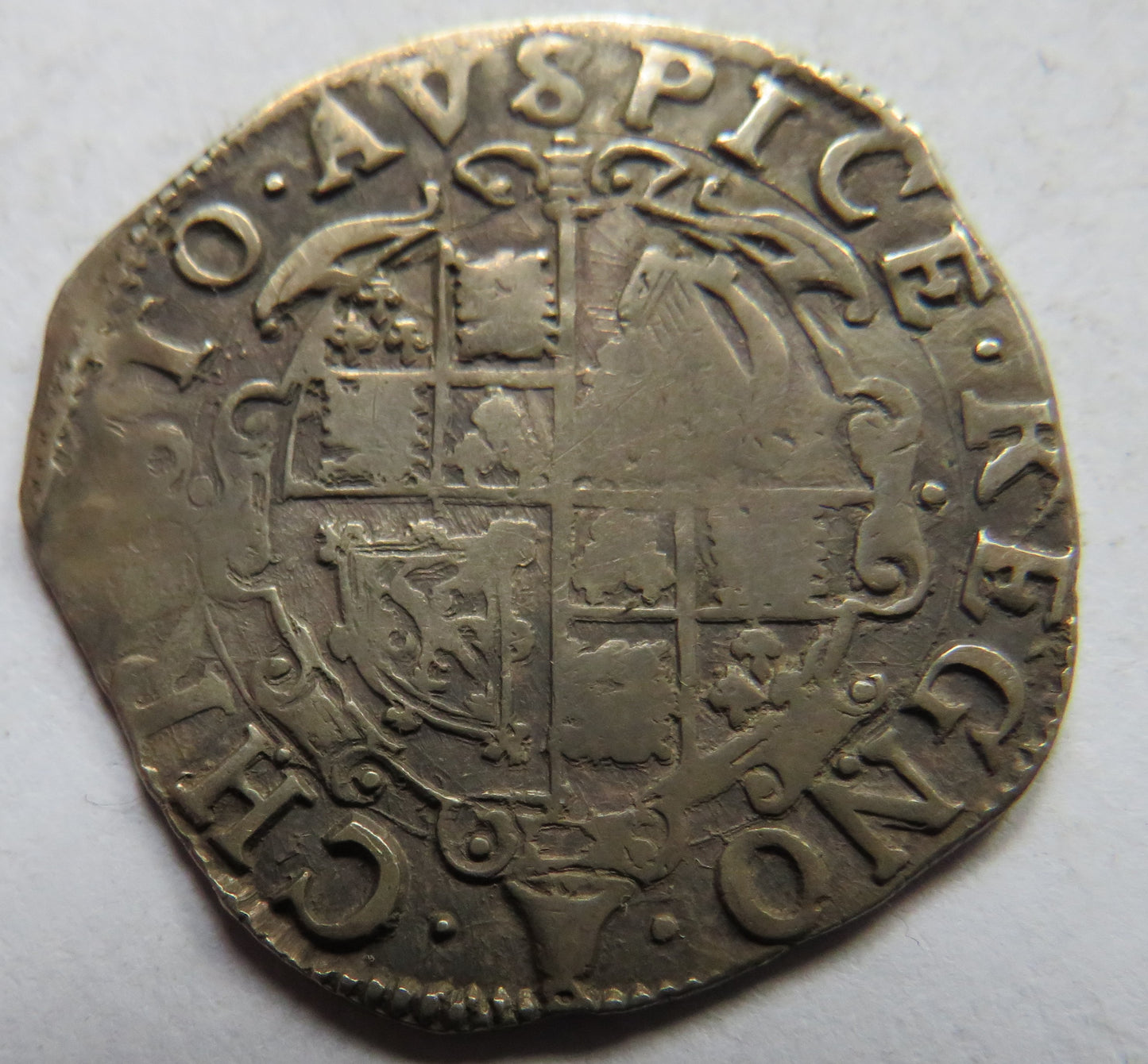 1634-5 Charles I Hammered Silver Shilling Coin Stunning Coin