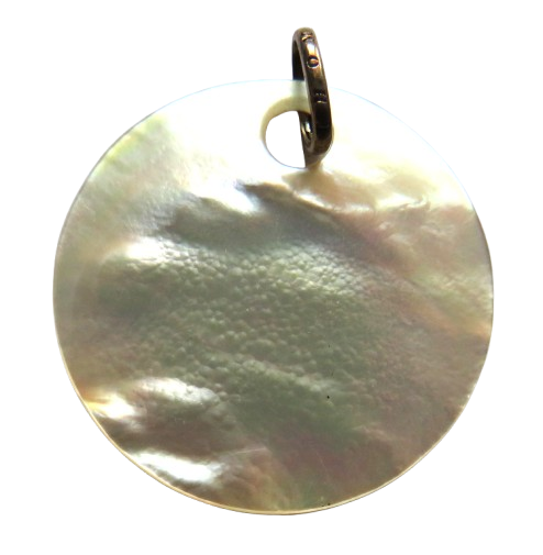 Thomas Sabo Mother of Pearl & Sterling Silver Disc Pendant